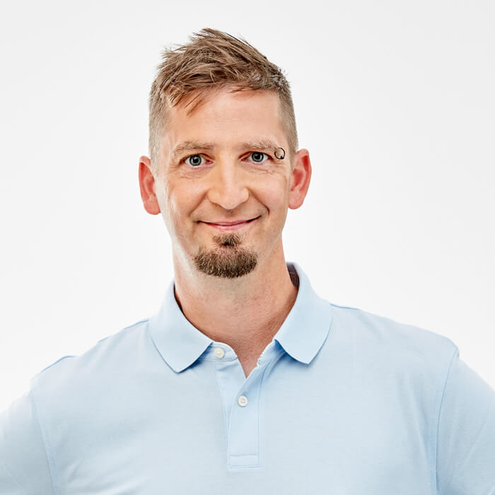 Auf dem Bild ist der Ansprechpartner des Teilbetreuten Einzelwohnens zu sehen.